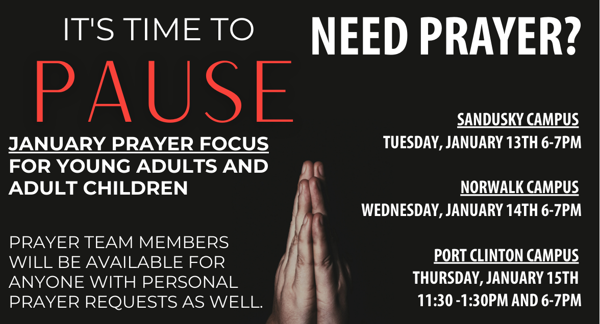 PAUSE PRAYER - PORT CLINTON